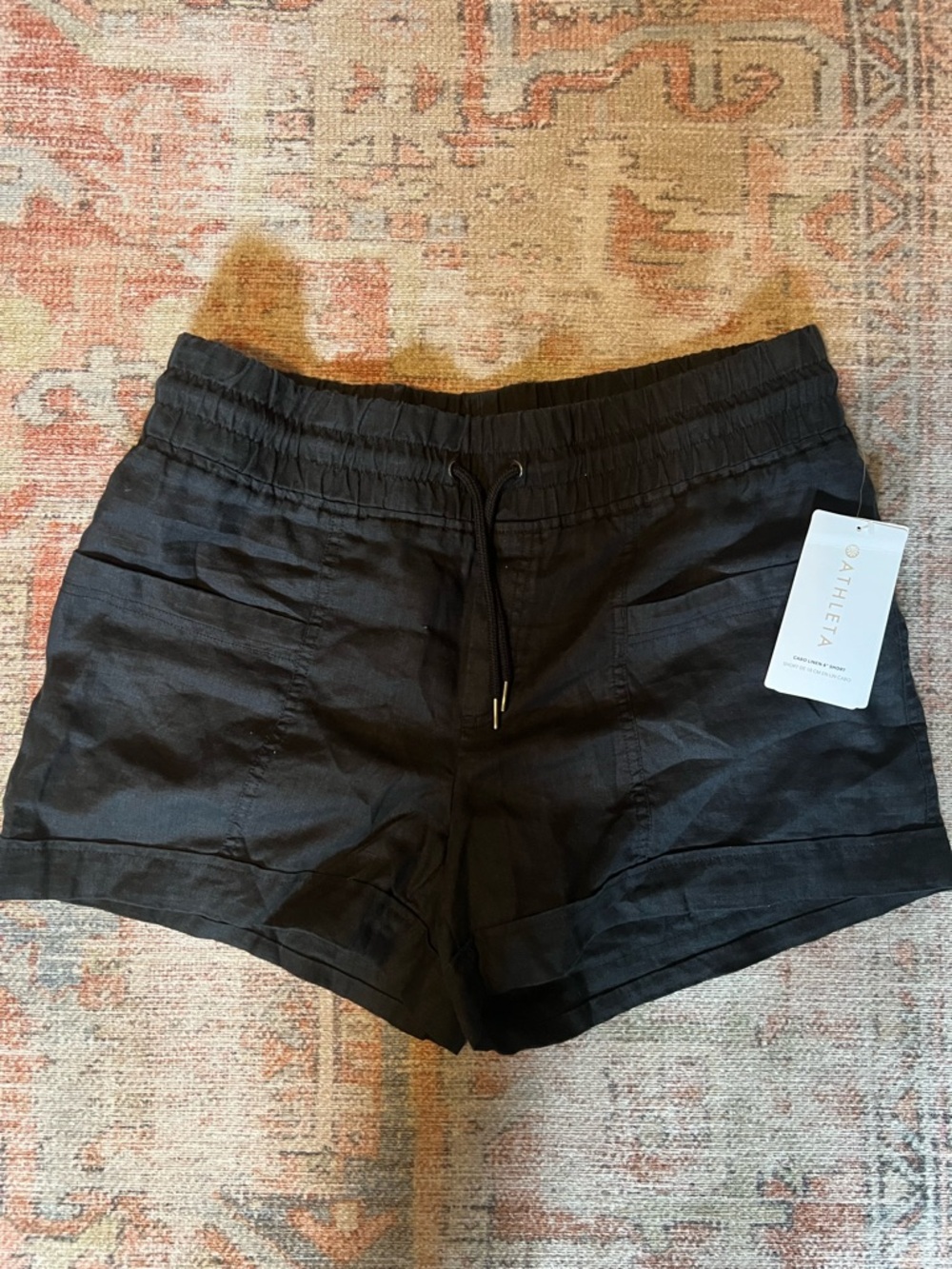 NWT Athleta Cabo Linen 4” Short